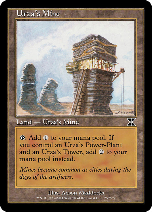 Urza's Mine - Retro Frame