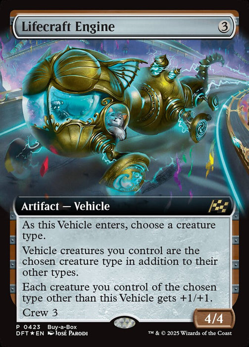 Lifecraft Engine - Extended Art (Foil)