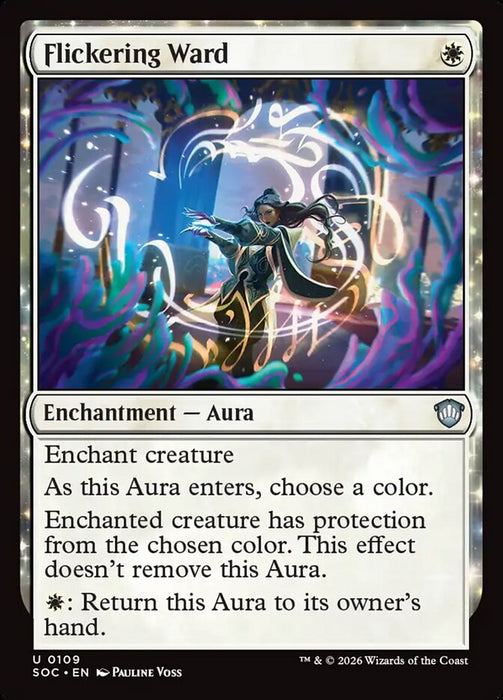 Flickering Ward - Enchantment