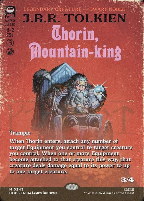 Thorin, Mountain-king - Legendary (Foil)
