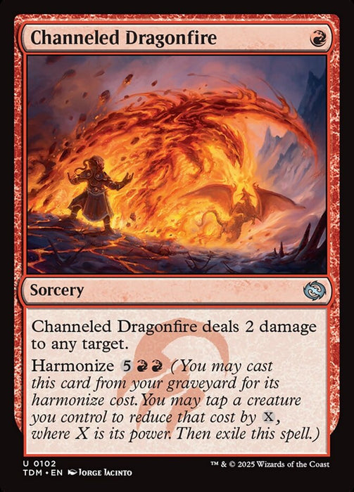 Channeled Dragonfire (Foil)