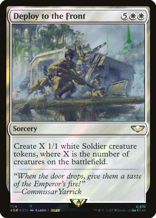 Deploy to the Front - Surge Foil (Foil)