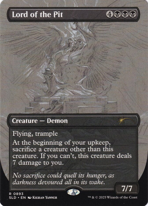 Lord of the Pit - Borderless - Full Art - Inverted (Foil)