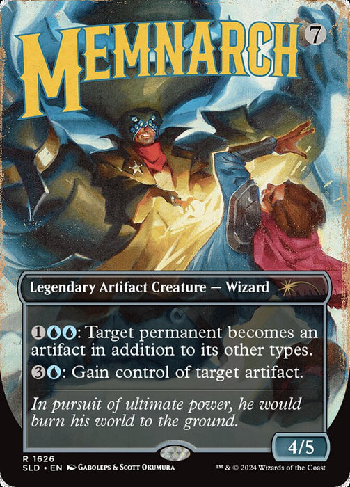 Memnarch - Borderless - Full Art - Legendary