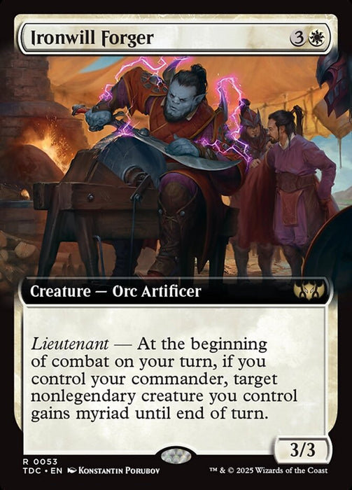 Ironwill Forger - Extended Art