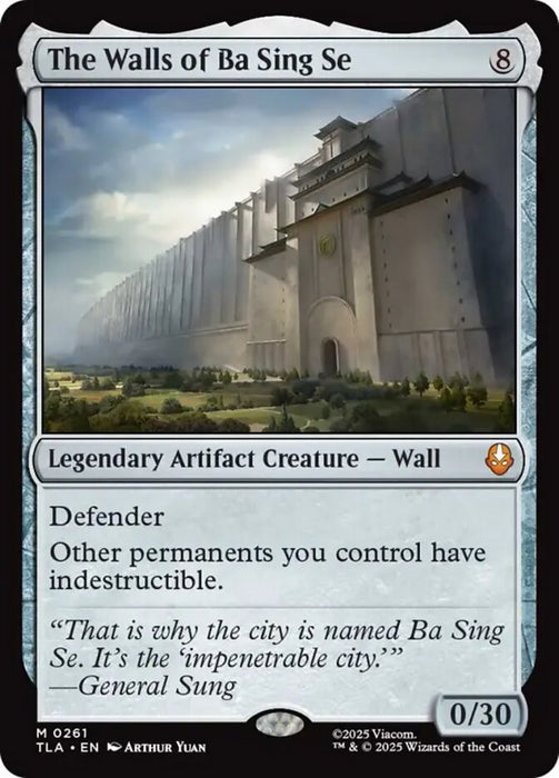 The Walls of Ba Sing Se - Legendary