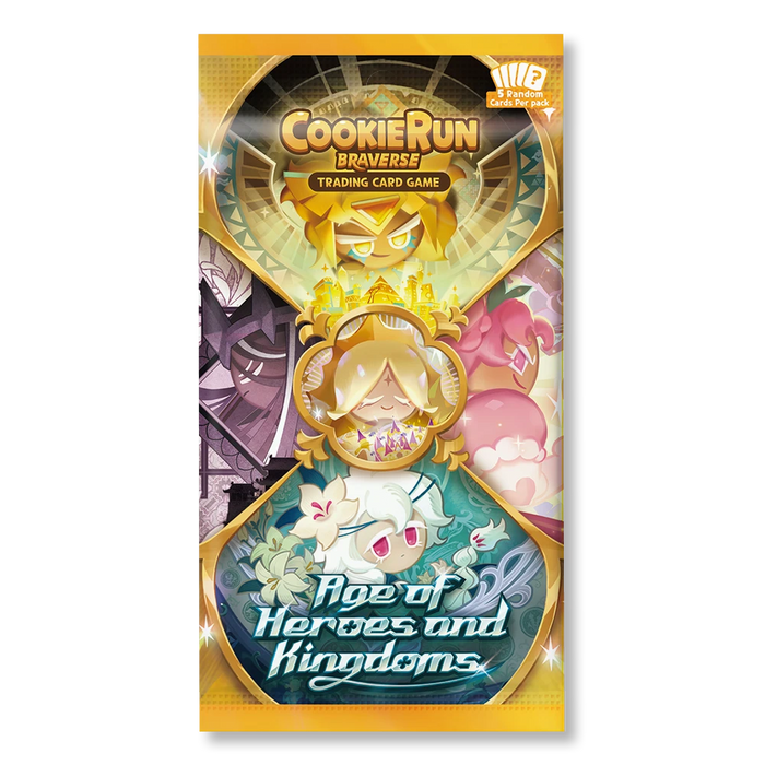 Cookie Run TCG: Braverse: Age of Heroes and Kingdoms Booster Pack