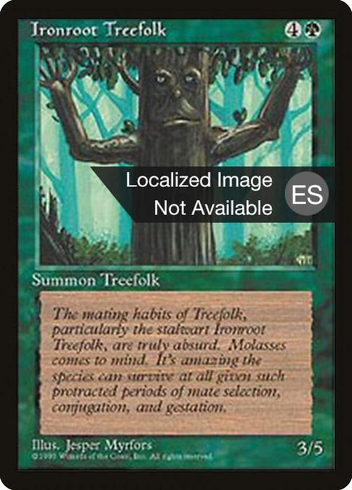 Pueblo arbóreo Raiceslargas - Ironroot Treefolk