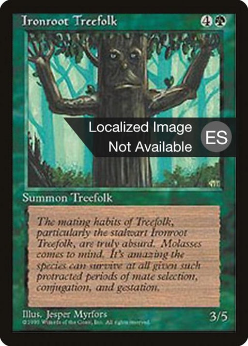 Pueblo arbóreo Raiceslargas - Ironroot Treefolk