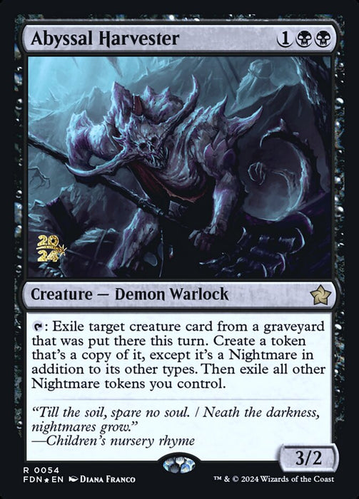 Abyssal Harvester (Foil)