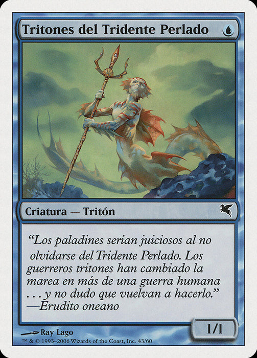 Tritones del Tridente Perlado - Merfolk of the Pearl Trident