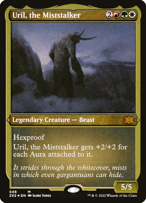 Uril, the Miststalker - Etched - Inverted - Legendary - Etched (Foil)