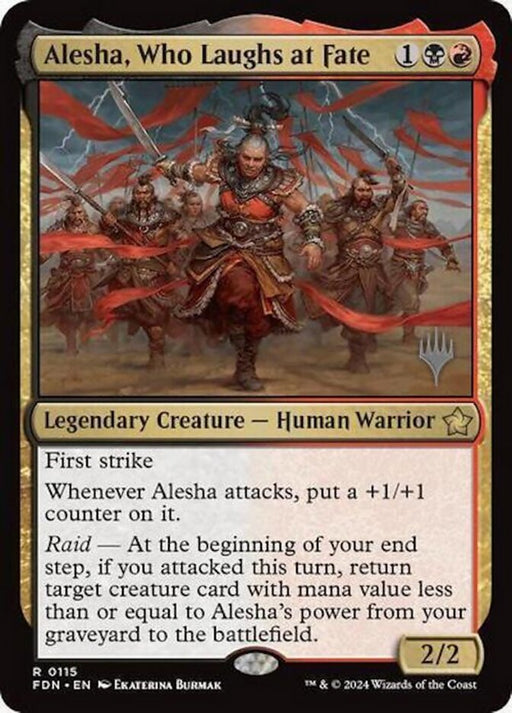 Alesha, Who Laughs at Fate - Legendary (Foil)