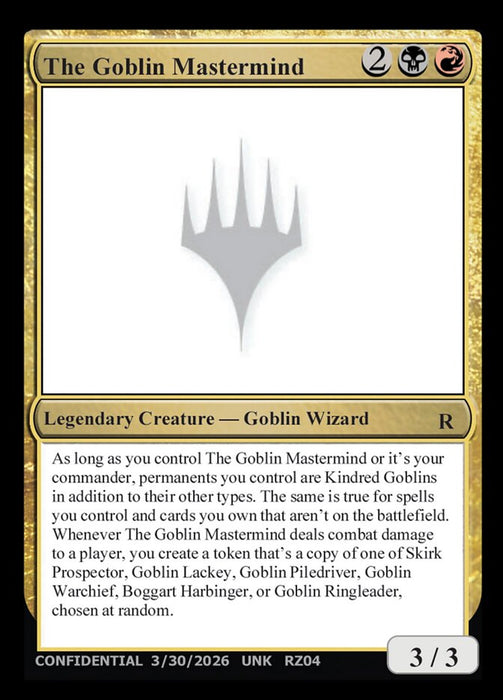 The Goblin Mastermind