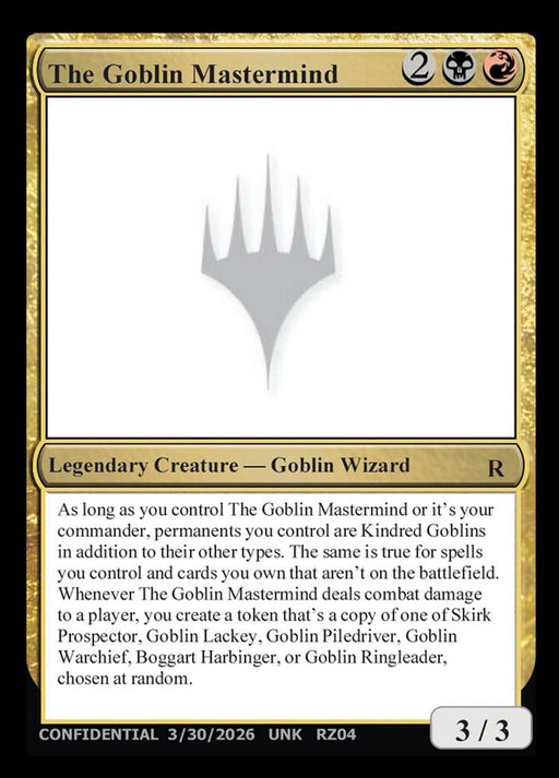 The Goblin Mastermind