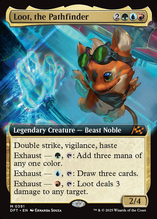 Loot, the Pathfinder - Legendary - Extended Art (Foil)