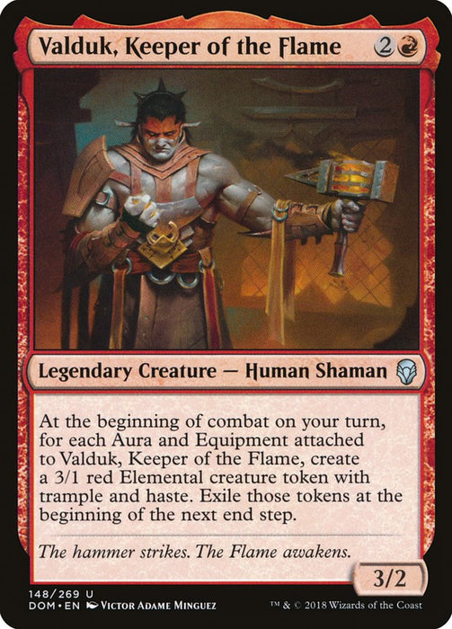 Valduk, Keeper of the Flame - Legendary