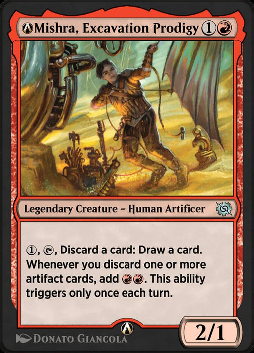 A-Mishra, Excavation Prodigy - Legendary
