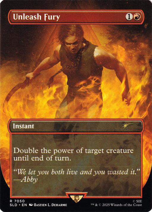 Unleash Fury - Borderless - Full Art - Inverted (Foil)