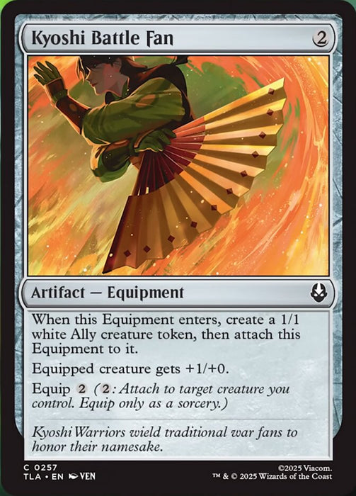 Kyoshi Battle Fan (Foil)