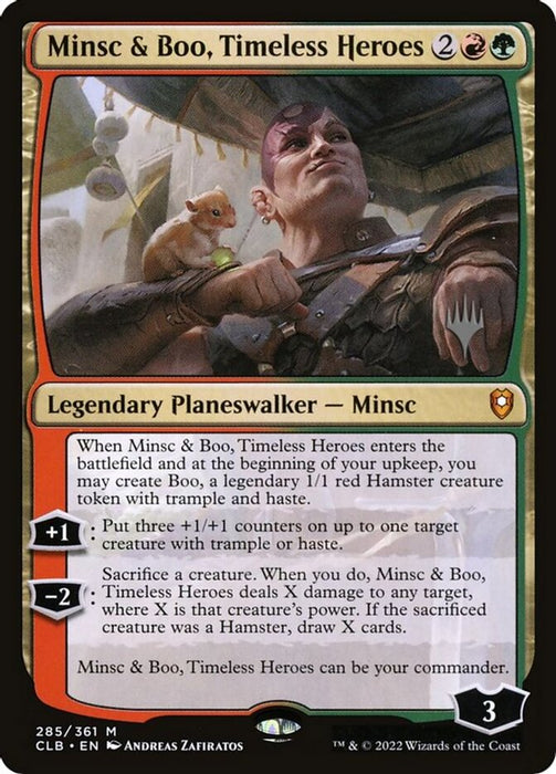 Minsc & Boo, Timeless Heroes (Foil)