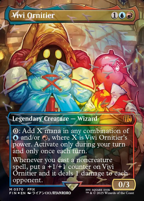 Vivi Ornitier - Borderless - Inverted - Legendary (Foil)