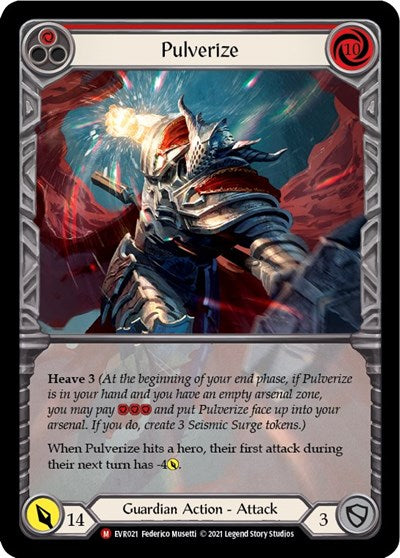 Pulverize - Extended Art - 1st Edition