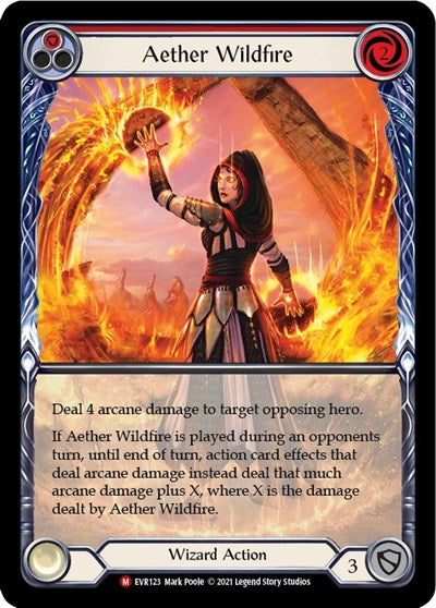 Aether Wildfire - Extended Art - 1st Edition