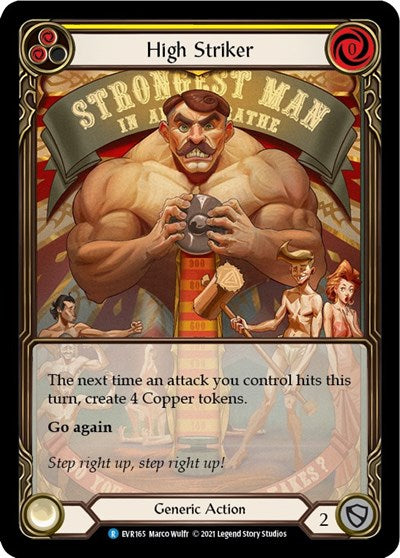 High Striker (Yellow) - Extended Art - 1st Edition