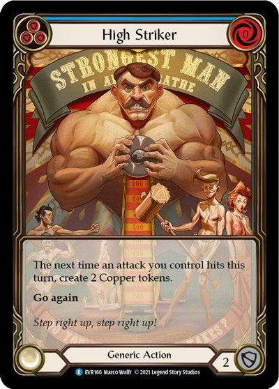 High Striker (Blue) - Extended Art - 1st Edition