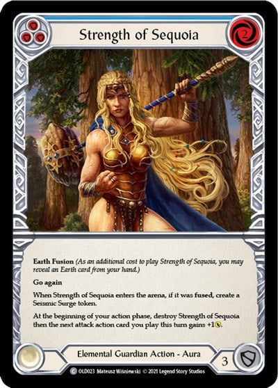 Strength of Sequoia (Blue)