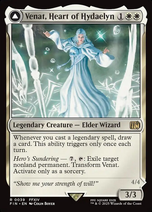 Venat, Heart of Hydaelyn // Hydaelyn, the Mothercrystal - Legendary (Foil)