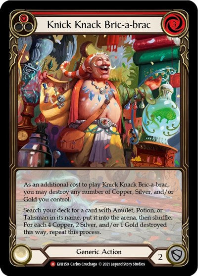 Knick Knack Bric-a-brac - Extended Art - 1st Edition