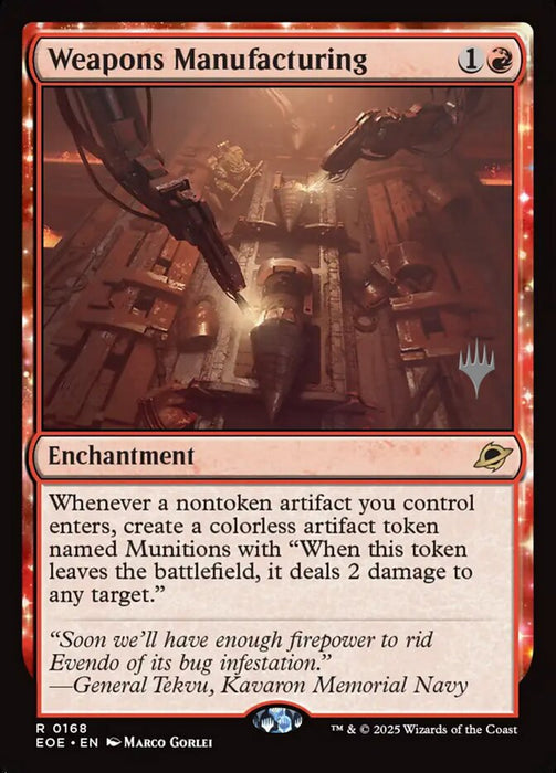 Weapons Manufacturing - Enchantment (Foil)