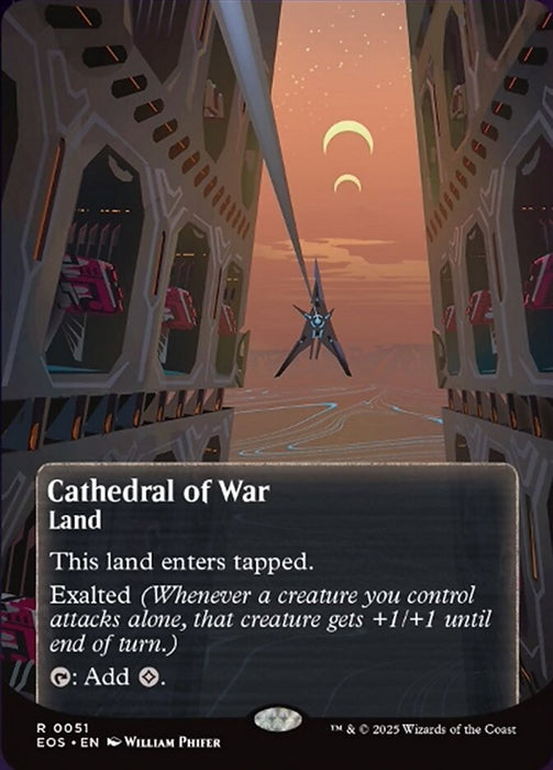 Cathedral of War - Borderless (Foil)