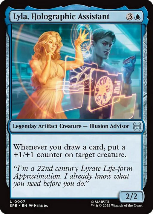 Lyla, Holographic Assistant - Legendary (Foil)