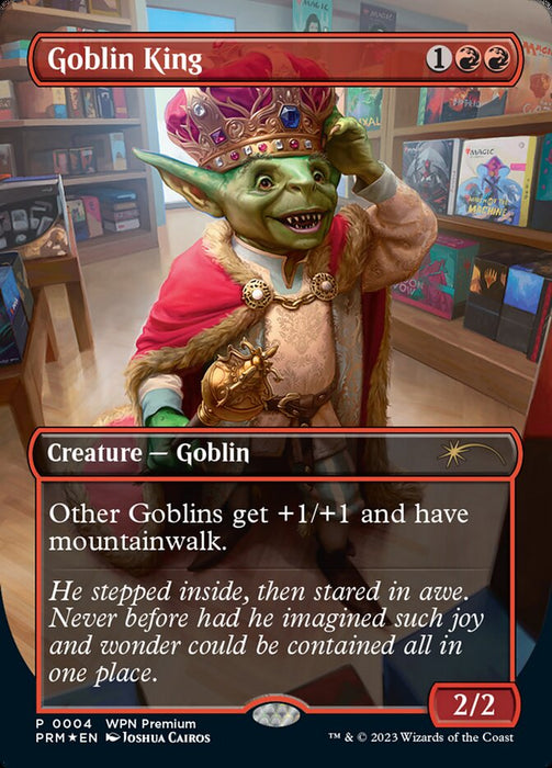 Goblin King - Borderless - Full Art - Inverted (Foil)