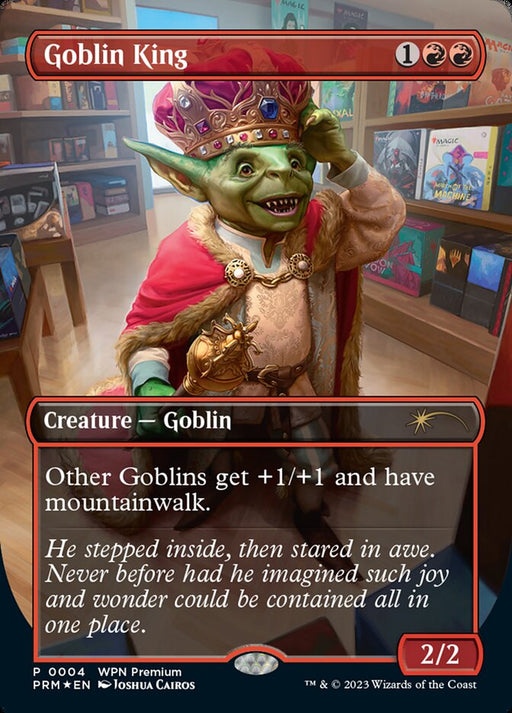 Goblin King - Borderless - Full Art - Inverted (Foil)