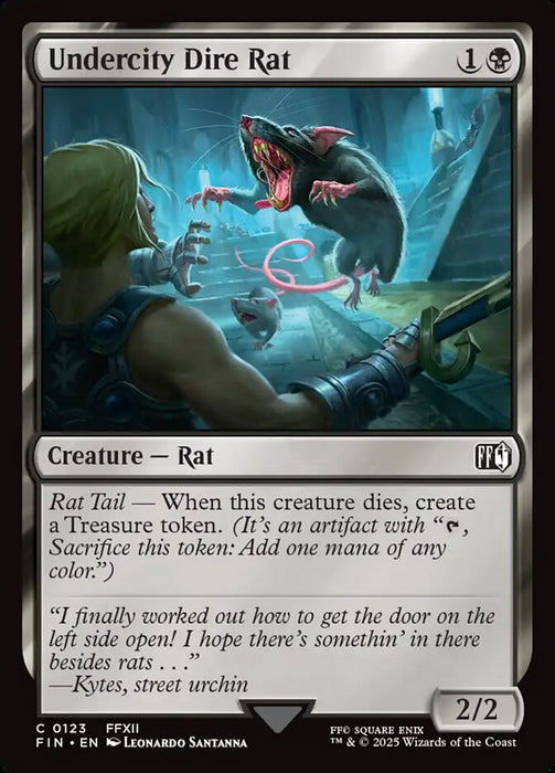 Undercity Dire Rat (Foil)