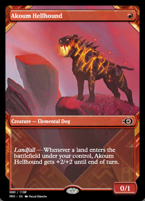 Akoum Hellhound (Foil)