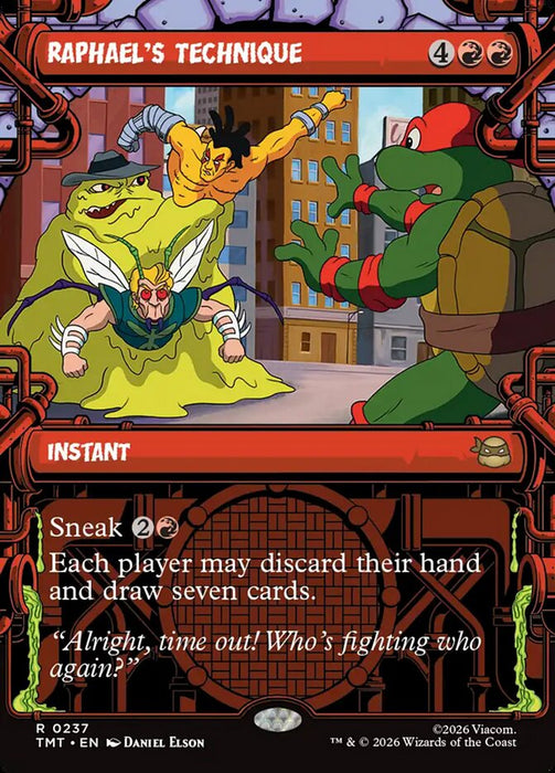 Raphael's Technique - Borderless - Inverted - Showcase (Foil)