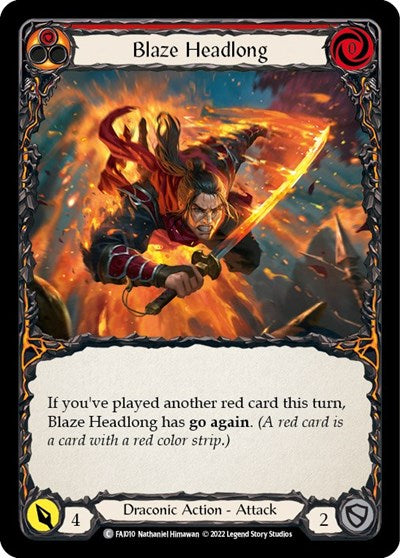 Blaze Headlong (Red)