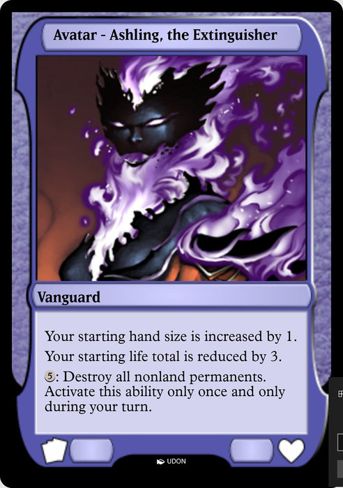 Ashling, the Extinguisher Avatar (Foil)