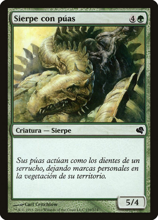 Sierpe con púas - Spined Wurm