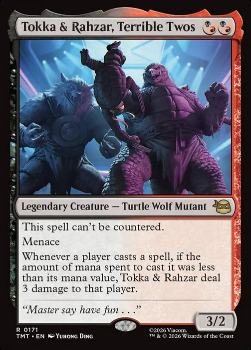 Tokka & Rahzar, Terrible Twos - Legendary (Foil)