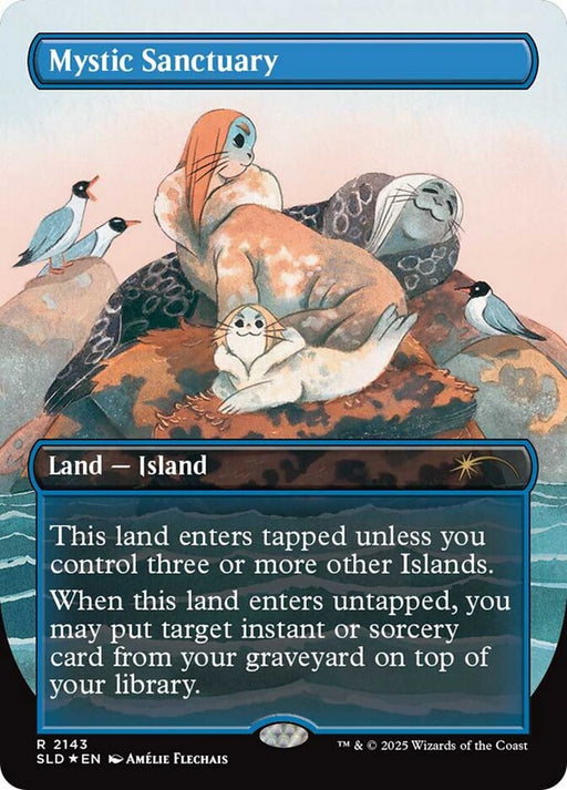 Mystic Sanctuary - Borderless - Full Art - Inverted (Foil)