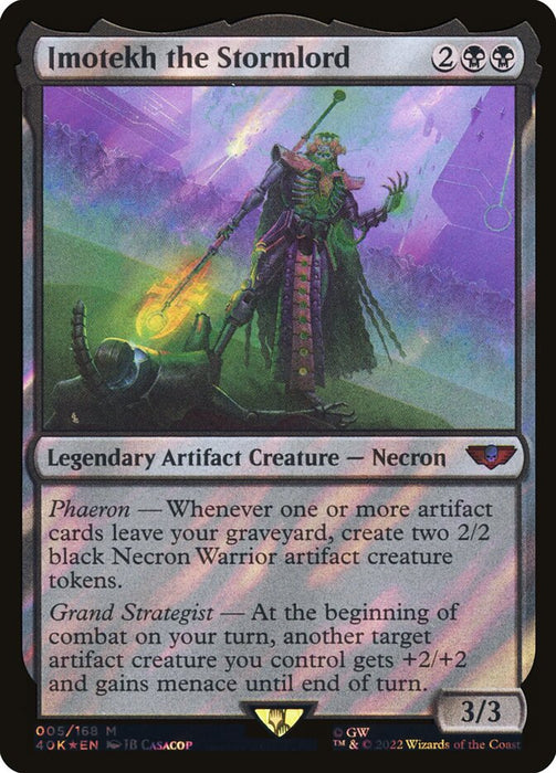 Imotekh the Stormlord - Legendary - Surge Foil (Foil)