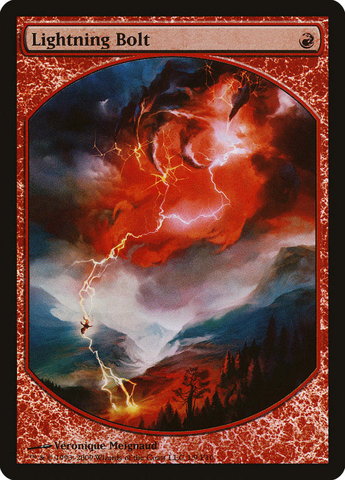 Lightning Bolt - Textless - Full Art (Foil)
