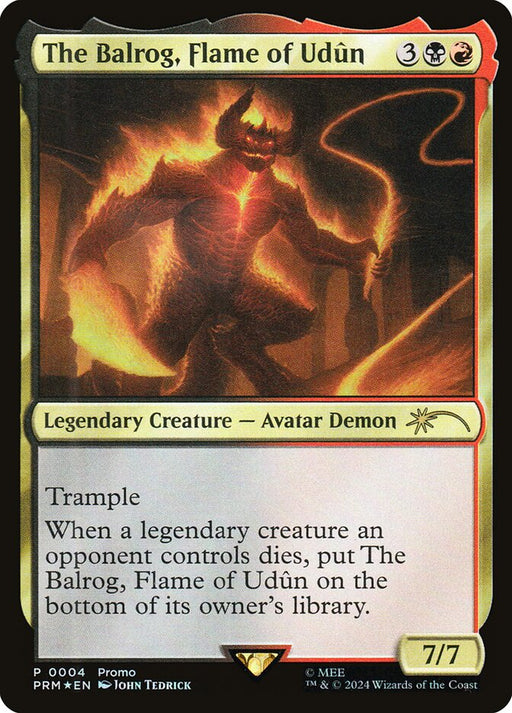 The Balrog, Flame of Udûn - Legendary (Foil)