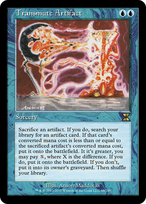 Transmute Artifact - Retro Frame (Foil)
